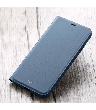 X-Level Blauw Flipcase Hoesje iPhone XS Max