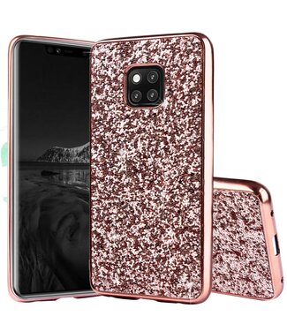 Roze / Goud Hybrid Hoesje Huawei Mate 20 Pro