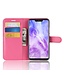 Roze Litchee Bookcase Hoesje voor de Huawei P Smart Plus