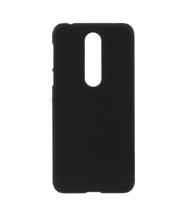 Zwart Hardcase Hoesje voor de Nokia 7.1