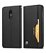 Zwart Bookcase Hoesje voor de OnePlus 6T