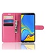 Roze Lychee Bookcase Hoesje voor de Samsung Galaxy A7 (2018)