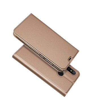 Roze / Goud Bookcase Hoesje Xiaomi Mi A2 Lite