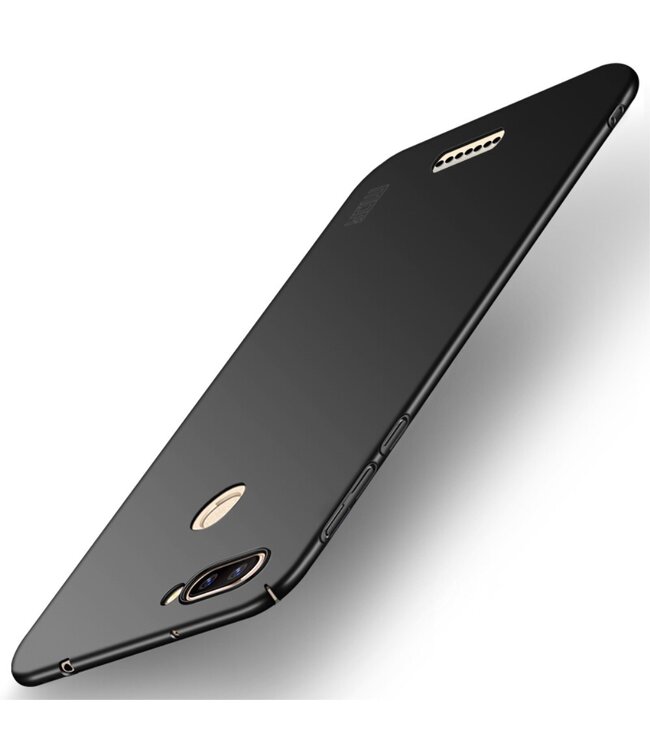 Mofi Mofi Zwart Hardcase Hoesje voor de Xiaomi Redmi 6