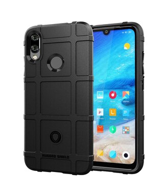 Zwart TPU Hoesje Xiaomi Redmi Note 7 (Pro)