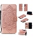 Rose Goud Mandala Bookcase Hoesje voor de Xiaomi Mi 9 SE