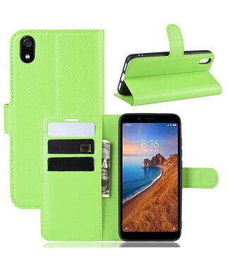 Groen Bookcase Hoesje Xiaomi Redmi 7A