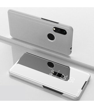 Zilver Bookcase Hoesje Xiaomi Redmi 7