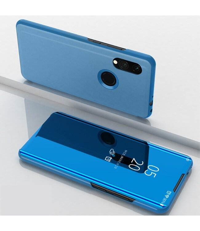 Blauw Bookcase Hoesje voor de Xiaomi Redmi 7