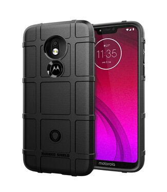 Zwart TPU Hoesje Motorola Moto G7 Power