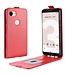 Rood Flipcase Hoesje voor de Google Pixel 3A