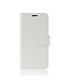 Wit Bookcase Hoesje voor de Nokia 4.2