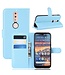 Blauw Bookcase Hoesje voor de Nokia 4.2