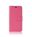 Roze Bookcase Hoesje voor de Nokia 4.2