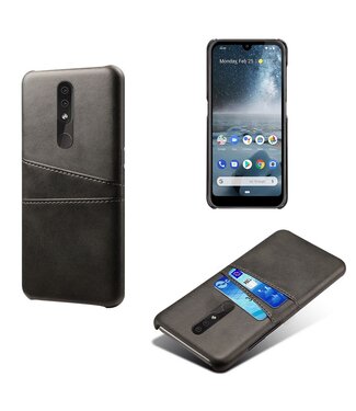 Zwart Hardcase Hoesje Nokia 4.2