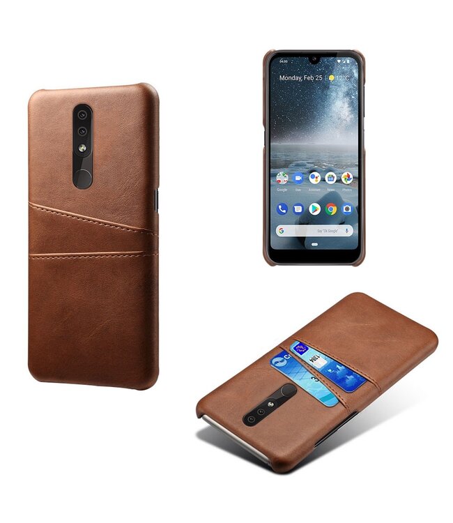 Bruin Hardcase Hoesje voor de Nokia 4.2