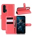 Rood Bookcase Hoesje voor de Honor 20 Pro