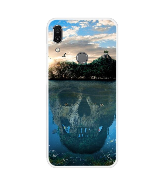 Skull TPU Hoesje voor de Huawei P Smart Z