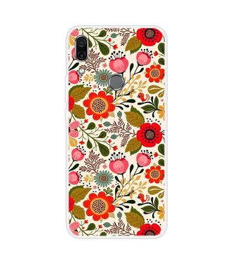 Bloemen TPU Hoesje Huawei P Smart Z