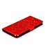 Rood Mandala Bookcase Hoesje voor de Huawei P Smart Z