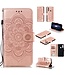 Rose Goud Mandala Bookcase Hoesje voor de Huawei P Smart Z