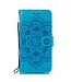 Blauw Mandala Bookcase Hoesje voor de Huawei P Smart Z