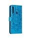Blauw Mandala Bookcase Hoesje voor de Huawei P Smart Z