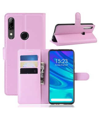 Roze / Grijs Bookcase Hoesje Huawei P Smart Z