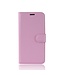 Roze / Grijs Bookcase Hoesje voor de Huawei P Smart Z