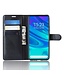 Zwart Bookcase Hoesje voor de Huawei P Smart Z