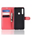 Rood Bookcase Hoesje voor de Huawei P Smart Z