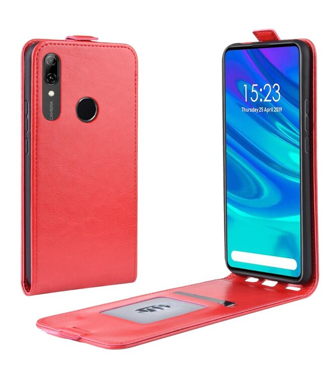 Rood Flipcase Hoesje voor de Huawei P Smart Z