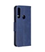 Blauw Bookcase Hoesje voor de Huawei P Smart Z