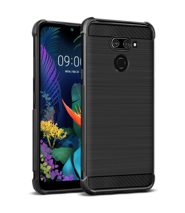 IMAK iMak Zwart TPU Hoesje voor de LG K50