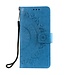 Blauw Mandala Bookcase Hoesje voor de LG K40