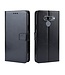 Zwart Bookcase Hoesje voor de LG Q60