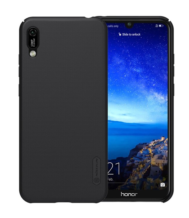 Nillkin Nillkin Zwart Hardcase Hoesje voor de Huawei Y6 (2019)