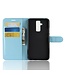 Blauw Bookcase Hoesje voor de Huawei Mate 20 Lite