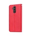 Rood Bookcase Hoesje voor de Huawei Mate 20 Lite