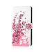 Roze Bloesem Bookcase Hoesje voor de Huawei Mate 20 Lite