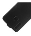 Zwart Flipcase Hoesje voor de Huawei P30 Lite