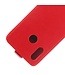 Rood Flipcase Hoesje voor de Huawei P30 Lite