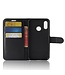 Zwart Bookcase Hoesje voor de Huawei P30 Lite