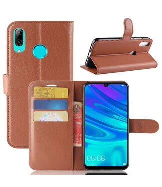 Bruin Bookcase Hoesje Huawei P30 Lite