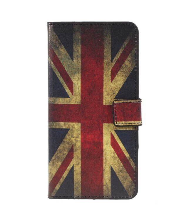 Britse Vlag Bookcase Hoesje voor de Huawei P30 Lite