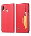 Rood Bookcase Hoesje voor de Huawei P30 Lite