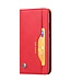 Rood Bookcase Hoesje voor de Huawei P30 Lite