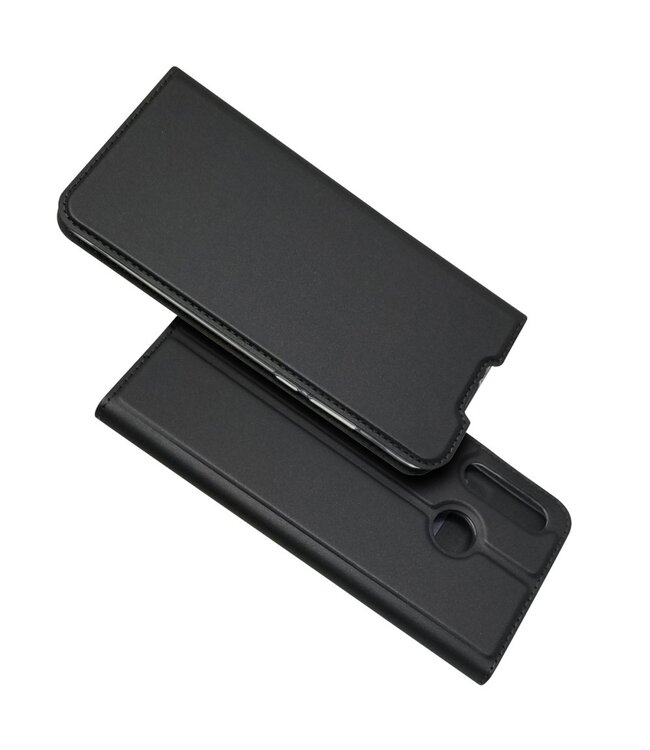 Zwart Bookcase Hoesje voor de Huawei P30 Lite