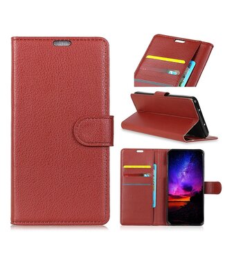 Bruin Bookcase Hoesje Huawei P30 Pro