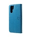 Blauw Boom Bookcase Hoesje voor de Huawei P30 Pro